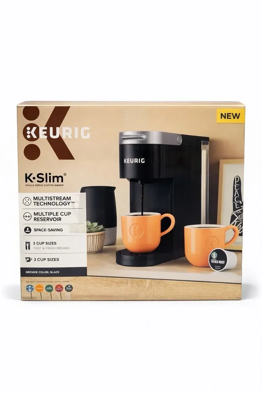 Keurig K-Slim K900 Single-Serve K-Cup Pod Coffee Maker Black